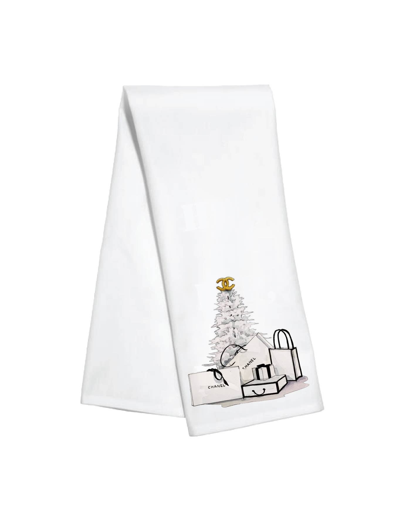 Chanel hand towels deals